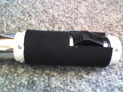 Grip with PVC fittings at each end