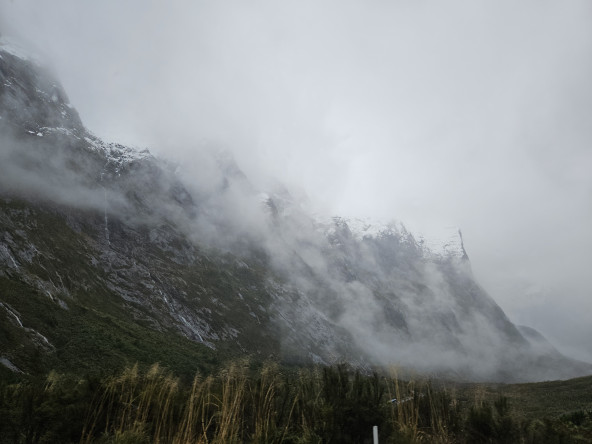 View after the tunnel