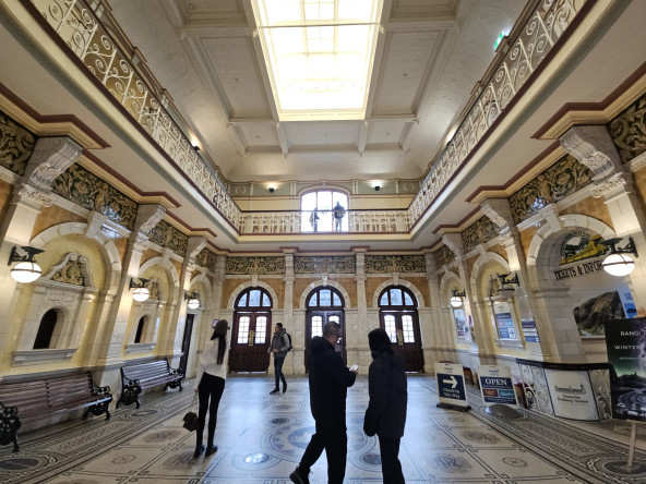 Railway Station interior